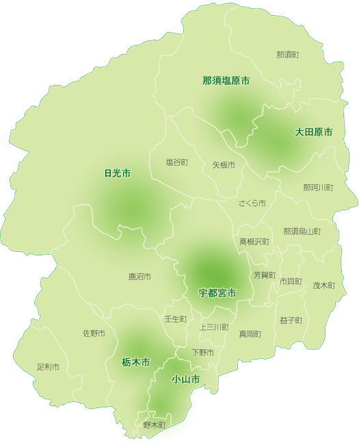 Tochigi Map